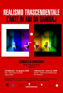Cenacolo di Ognissanti Poster (Red)